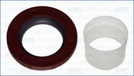 Сальник коленвала передний Ford Connect/Focus/Mondeo 1.8 Di/TDDI/TDCi/TDI 98-> (30x50x7.5) AJUSA 15061900