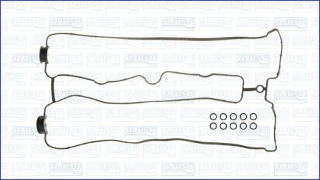 Прокладка клапанной крышки (к-кт) Daewoo Nubira (00-)/ Opel Astra (F,G,H) 1.8, 2 AJUSA 56059600