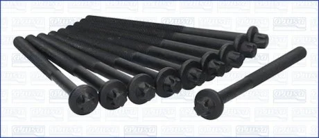 Комплект болтів головки цилідра (10шт)), 1.0- 1.2, 01- AJUSA 81031700