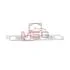 Комплект прокладок турбіни FORD TRANSIT (FA_ _) 2.4 TDCi 03.2004-05.2006 JT10537