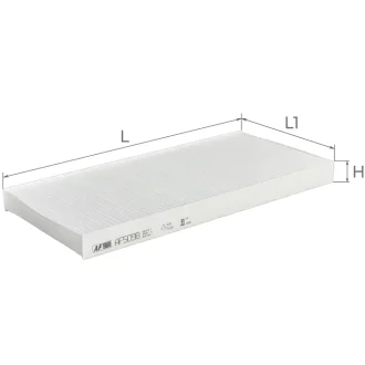 ALPHA DB Фильтр салона W169 A-klasse 04-, W245 B-klasse 05- Alpha Filter AF5098