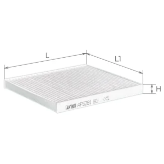 Фільтр салону Alpha Filter AF5281 (фото 1)