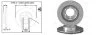 Диск гальмівний перед. Toyota Land Cruiser 3.0-4.0 03- APLUS 61947AP (фото 1)
