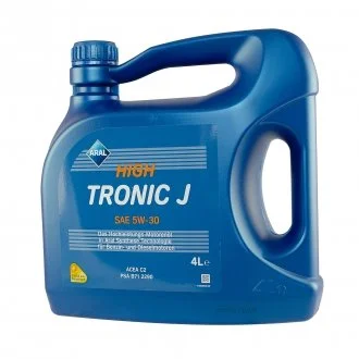 Моторное масло High Tronic J 5W-30 4л ARAL 1555F7