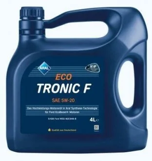 Масло моторное EcoTronic F 5W-20 4л ARAL 15570E