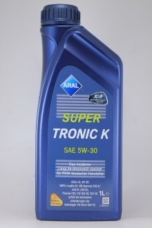 Моторное масло SuperTronic K 5W-30 1л ARAL 15DBD0 (фото 1)