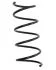 Пружина передня MB C-CLASS T-MODEL (S203) C 180 (203.235) C 200  (75909) ASAM