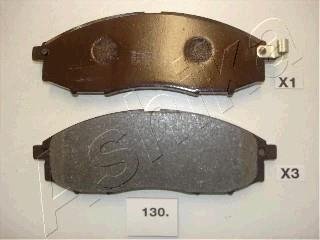 Комплект тормозных колодок, дисковый тормоз ASHIKA 50-01-130 (фото 1)