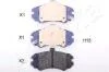 Колодки тормозные перед. Hyundai Elantra 1.6-2.0 2000- 50-0H-H15