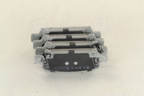 Колодки тормозные дисковые задние SUBARU FORESTER ASHIKA 51-07-702 (фото 1)