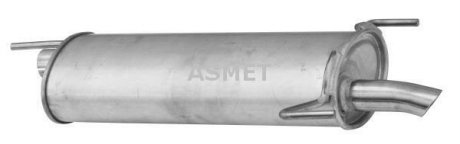 Глушник вихлопних газів кінцевий Asmet 05.099 (фото 1)