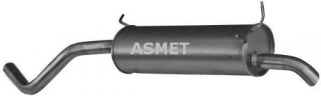 Глушник вихлопних газів кінцевий Asmet 10.048 (фото 1)