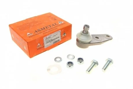 Шаровая опора (отвер.крепл.10mm) л/п NISSAN KUBISTAR; RENAULT CLIO I, II, KANGOO (без болтов) ASMETAL 10RN2000