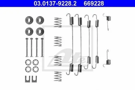 К/т монтажный колодок ATE 03.0137-9228.2