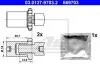 SAMOREGULATOR SZCZ?K HAM ATE 03.0137-9703.2 MAYBACH 57 5.5 02-12