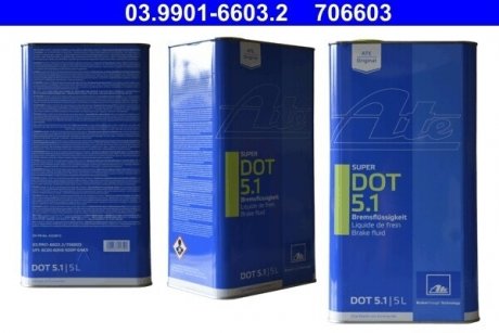 PгYN HAM DOT 5.1 5L ATE 03.9901-6603.2