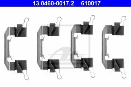 К/т монтажный колодок ATE 13.0460-0017.2