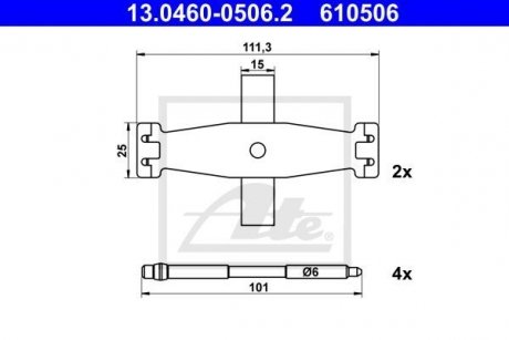 ZESTAW INST KLOCKA HAM BMW F20 114I 12-15, 116I 15-19, 118I 11-15 PRZ?D ATE 13.0460-0506.2