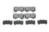 Колодки гальмові дискові передні, LEXUS LX; TOYOTA Land Cruiser 200, Sequoia 00- 13.0460-5618.2
