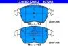 Гальмівні колодки VW BEETLE 11- ATE 13046072852 (фото 1)