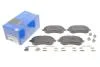 Комплект гальмівних колодок, дискове гальмо CERAMIC ATE 13.0470-2732.2 (фото 2)