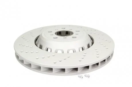 TARCZA HAM BMW F10, F18 M5 11-, F13 M6 COUPE 15- PRZ?D LEWY /BEZ UKг CERAMICZNEGO/ ATE 24.0136-0126.2