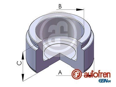 Поршень цилиндра суппорта AUTOFREN D0-25106 (фото 1)