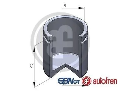 Поршеня супорта L200/Vitara 97- 61*49mm AUTOFREN D025213