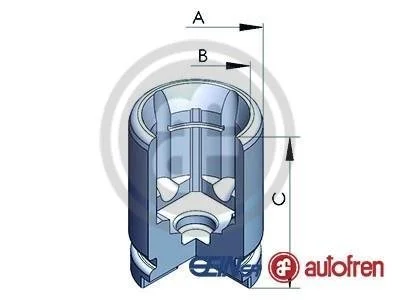Поршенек суппорта зад SX4/SWIFT/CIVIC/ACCORD (34х47,25мм) 90-11 AUTOFREN D025233