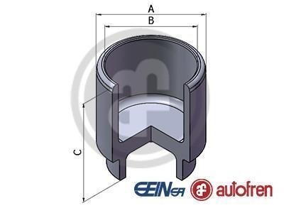 Поршень, корпус скобы тормоза AUTOFREN D025414 (фото 1)