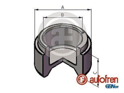 Поршень, корпус скобы тормоза AUTOFREN D025519