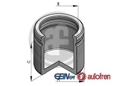Поршень, корпус скобы тормоза AUTOFREN D025548
