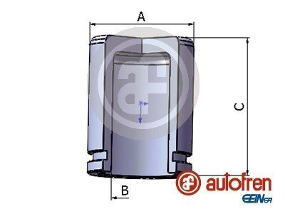 Поршеня супорта Corolla 01-07 33,9*47,65mm AUTOFREN D025550 (фото 1)