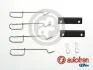 Монтажный к-кт тормозных колодок PEUGEOT 206/CLIO/MEGANE 90- D42386A
