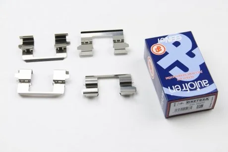 Монтажный к-кт тормозных колодок перед X-TRAIL/QASHQAI 07-13 AUTOFREN D42792A