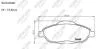 Колодки тормозные барабанные Peugeot 308 1.4; 1.6 (07-) Automotor France ABP4357 (фото 1)