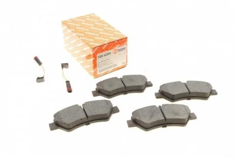 Гальмівні колодки AUTOTECHTEILE 1 004 269 (фото 1)