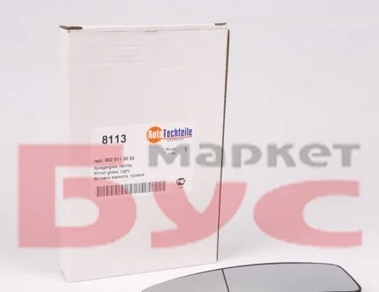 Стекло зеркала AUTOTECHTEILE 1 008 113