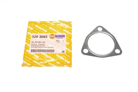 Прокладка выхлопной системы Caddy III 1.4 i 04 - 15 / T5 1.9 TDI 04 - 09 AUTOTECHTEILE 325 3092