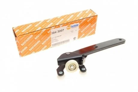 Ролик дверей (боковий/нижній) VW Caddy 03- (L) (з кронштейном) AUTOTECHTEILE 3 843 007