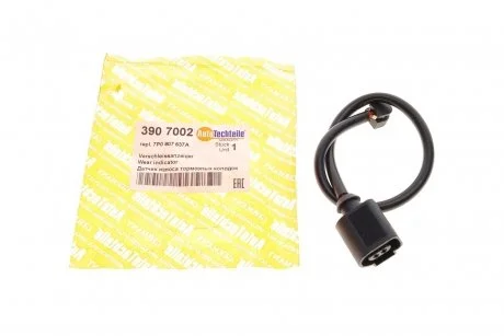 Датчик зносу гальмівних колодок передній VW Touareg 10-18/ Porshe Cayenne 10-/Panamera 12-16/(L=296mm) AUTOTECHTEILE 390 7002