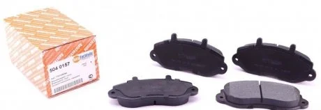 Гальмівні колодки AUTOTECHTEILE 504 0157 (фото 1)