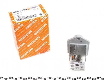 Реостат печки AUTOTECHTEILE 5 090 104 (фото 1)