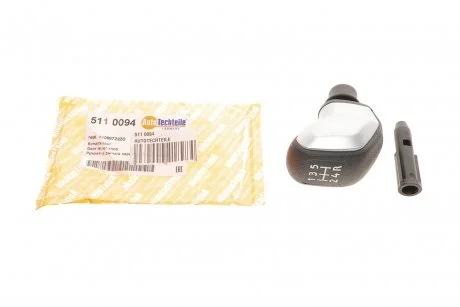 Рукоятка рычага переключения передач Citroen Berlingo 18- / C3 16- / C-Elysee 12- / Jumper 16- / Peugeot 2008 13- / 208 12- / 3008 09- / 308 13- / Expert 16- / Rifter 18- AUTOTECHTEILE 511 0094