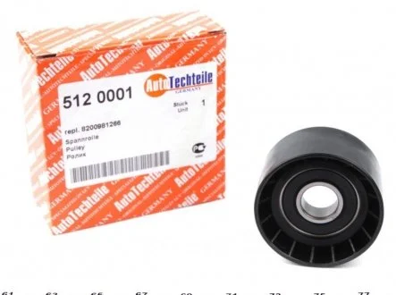 Ролик генератора AUTOTECHTEILE 5 120 001