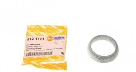 Уплотнительное кольцо выхлопной системы Citroen Berlingo/Jumper/Jumpy / Fiat Ducato/Scudo / Peugeot Boxer/Partner/Expert 96 - AUTOTECHTEILE 512 1121 (фото 1)