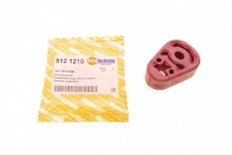 Гумка глушника, FIAT Doblo, 1.3/1.9 JTD, 01- AUTOTECHTEILE 512 1210
