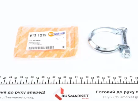 Хомут глушника AUTOTECHTEILE 512 1219