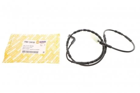 Датчик износа тормозных колодок задний BMW 1 E81/E82/E87/E88 03-13 / 3 E90/E91/E92/E93 04-13/ (L=1086mm) AUTOTECHTEILE 700 3418 (фото 1)