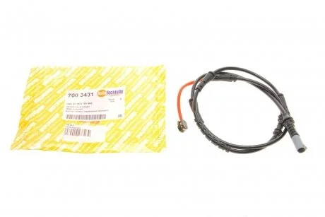 Датчик износа тормозных колодок задний BMW 5 F11 09-17/ (L=1110mm) AUTOTECHTEILE 700 3431 (фото 1)